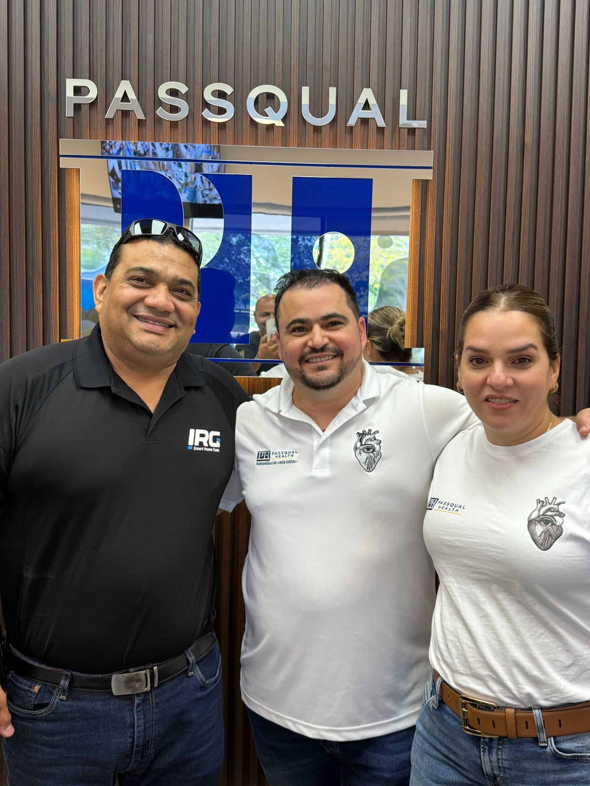 Group of healthcare professionals at PassQual Health clinic.